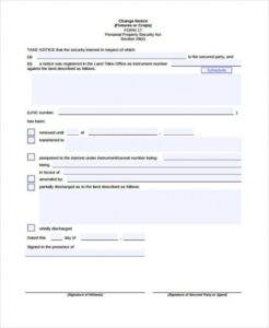 Best Engineering Change Notice Template Doc