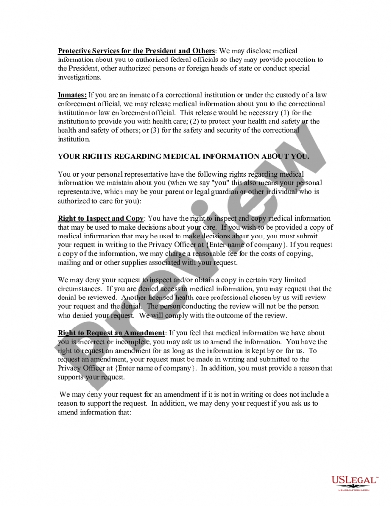 Best Hipaa Privacy Notice Template Word Example