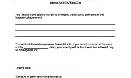 Editable 30 Day Notice To Vacate Texas Template Doc Sample