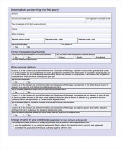 Engineering Change Notice Template  Example