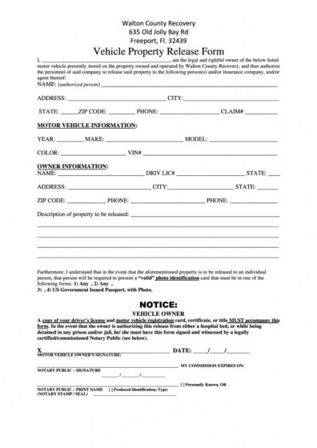 Florida Notice To Owner Form Template Doc Sample Tacitproject