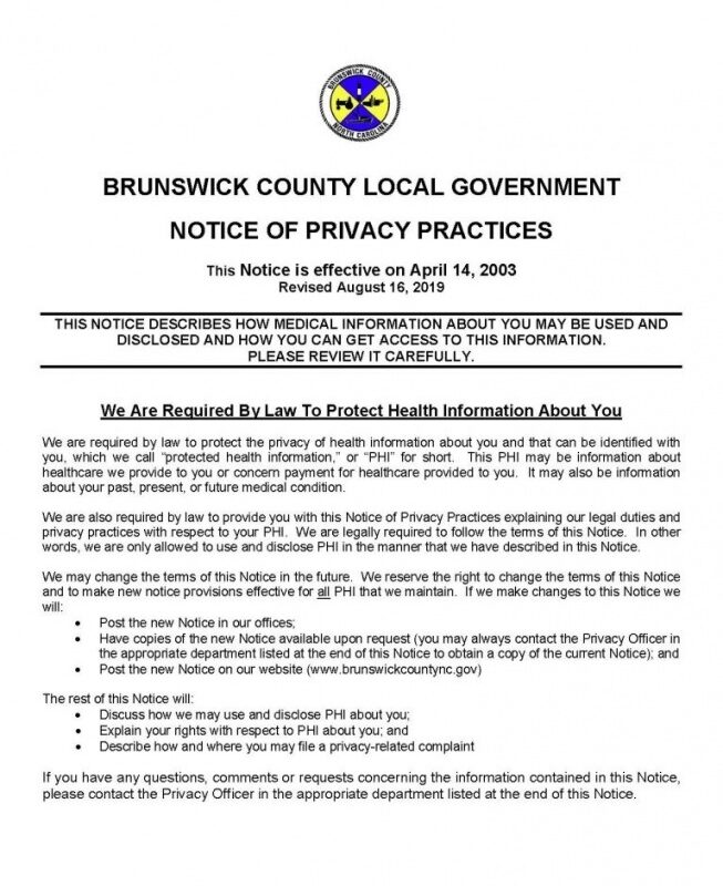 Best Hipaa Notice Of Privacy Practices Template 2015 Doc
