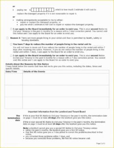 Best Lodger Eviction Notice Template Pdf Sample