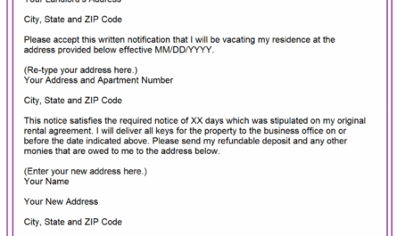 Immediate Eviction Notice Template