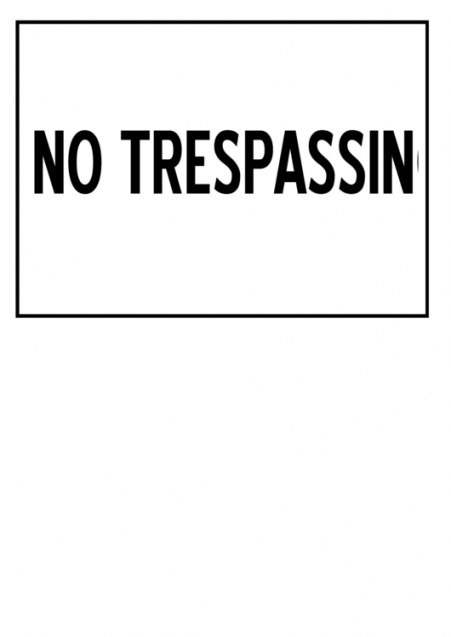 Best No Trespassing Notice Template Excel Sample
