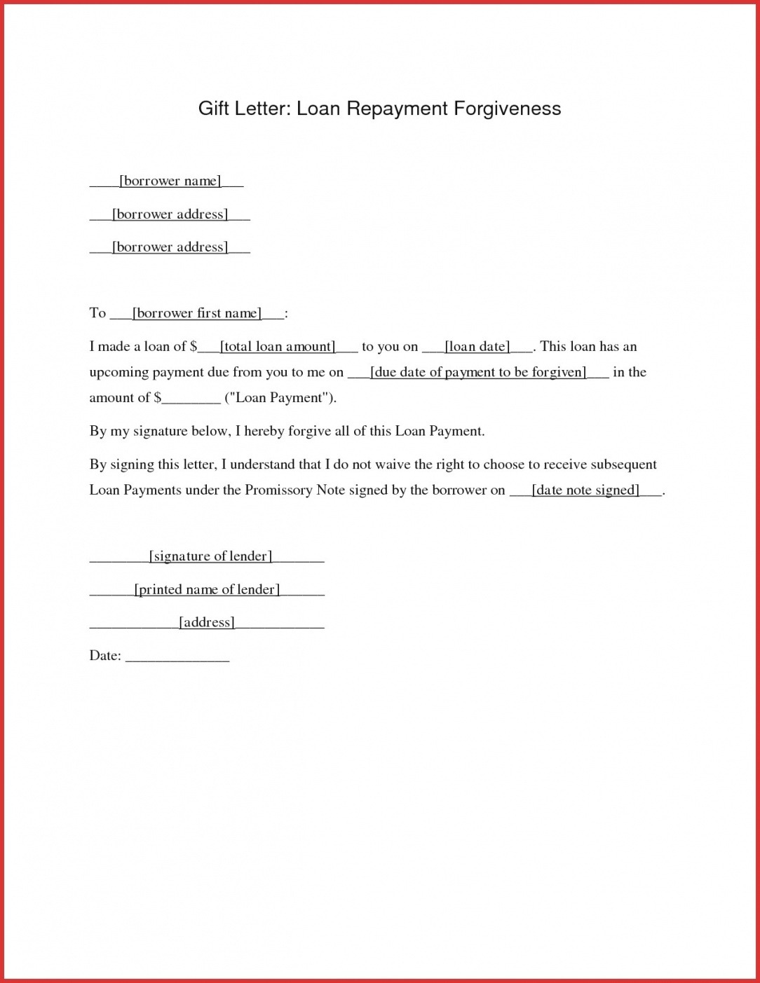 Costum Default Notice Letter Template PDF - Tacitproject