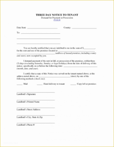 Costum Florida Notice Owner Template Doc Sample