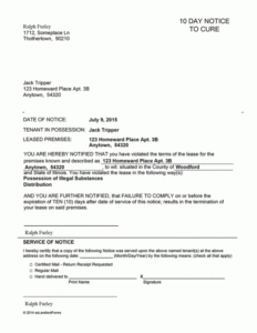 Editable Louisiana Eviction Notice Template Pdf