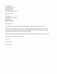 Free 2 Weeks Notice Email Template  Sample