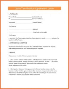 Free Notice To Terminate Tenancy Template