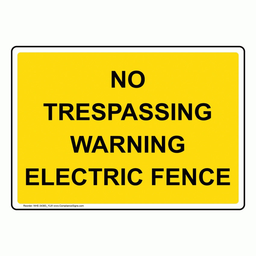 Printable No Trespassing Notice Template Doc Tacitproject 8420