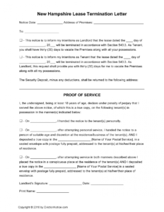 Professional 30 Day Cancellation Notice Template Excel Example