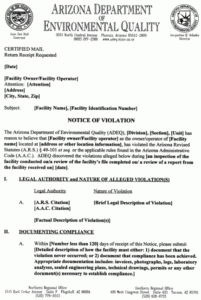 Professional Hoa Violation Notice Template  Example