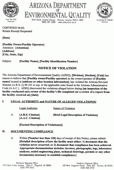 Professional Hoa Violation Notice Template Example Tacitproject