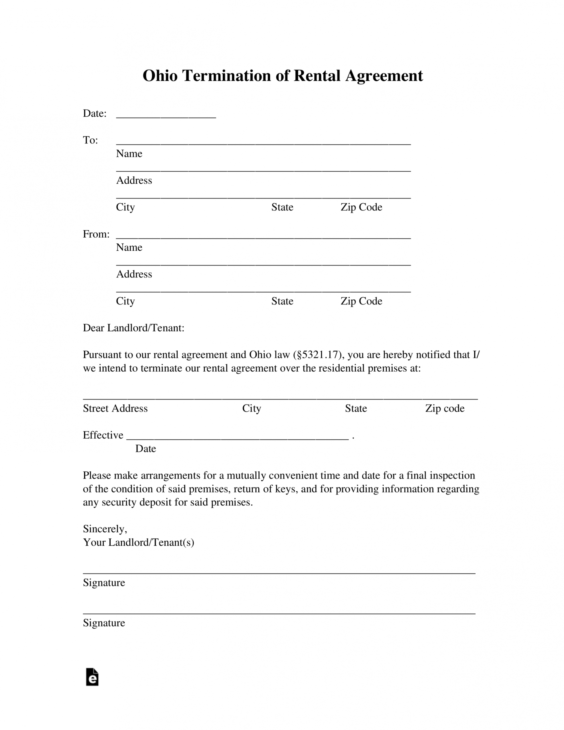 Professional Lease Violation Notice Template Doc Example