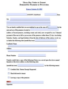 Professional Roommate Eviction Notice Template Doc Example