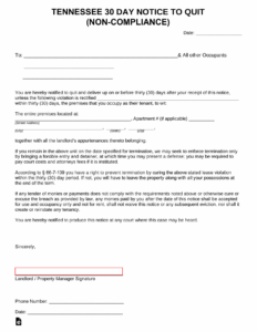 Best 30 Day Eviction Notice Template Oregon Doc