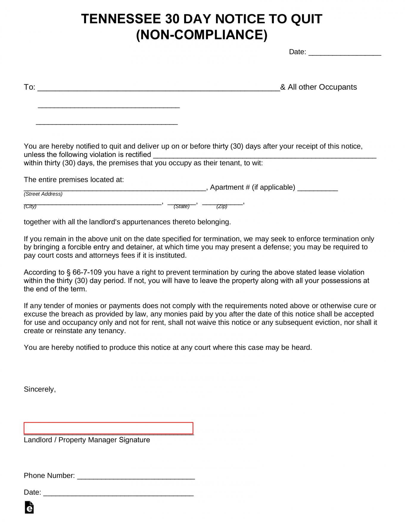 Best 30 Day Eviction Notice Template Oregon Doc