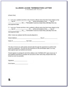 Costum 30 Day Eviction Notice Template Illinois Pdf Sample