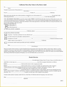 Costum Eviction Notice Form California Template Word Sample