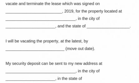 Costum How To Write A 30 Day Notice To Landlord Template Doc