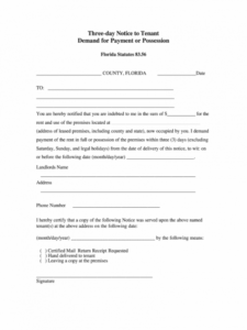 Editable Eviction Notice Form California Template Pdf Sample