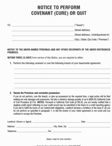 Eviction Notice Utah Template Doc