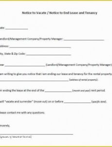 Free Florida Eviction Notice Template Excel Sample