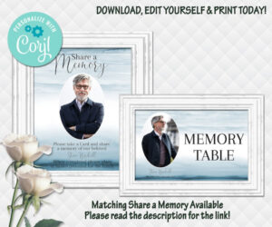 Free Memorial Service Notice Template Word