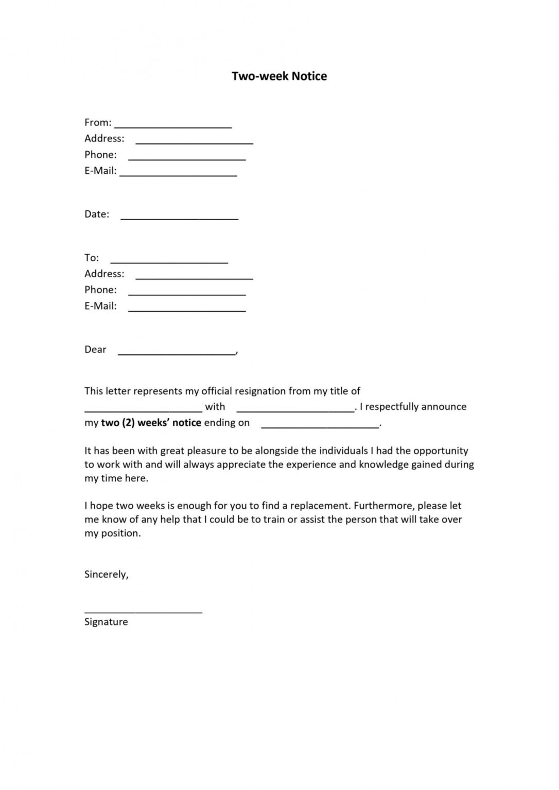Free Notice Sign Template Word PDF Example Tacitproject