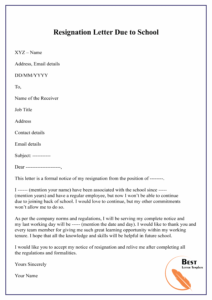 Notice Of Rescission Template  Example