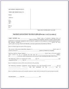 Printable Notice Of Intent To Sue Template Pdf