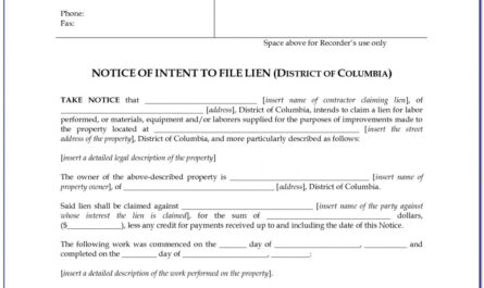 Printable Notice Of Intent To Sue Template Pdf