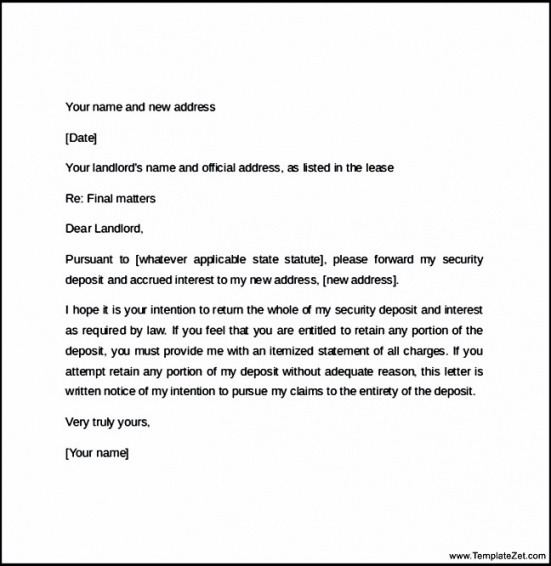 60 day notice for apartment template free