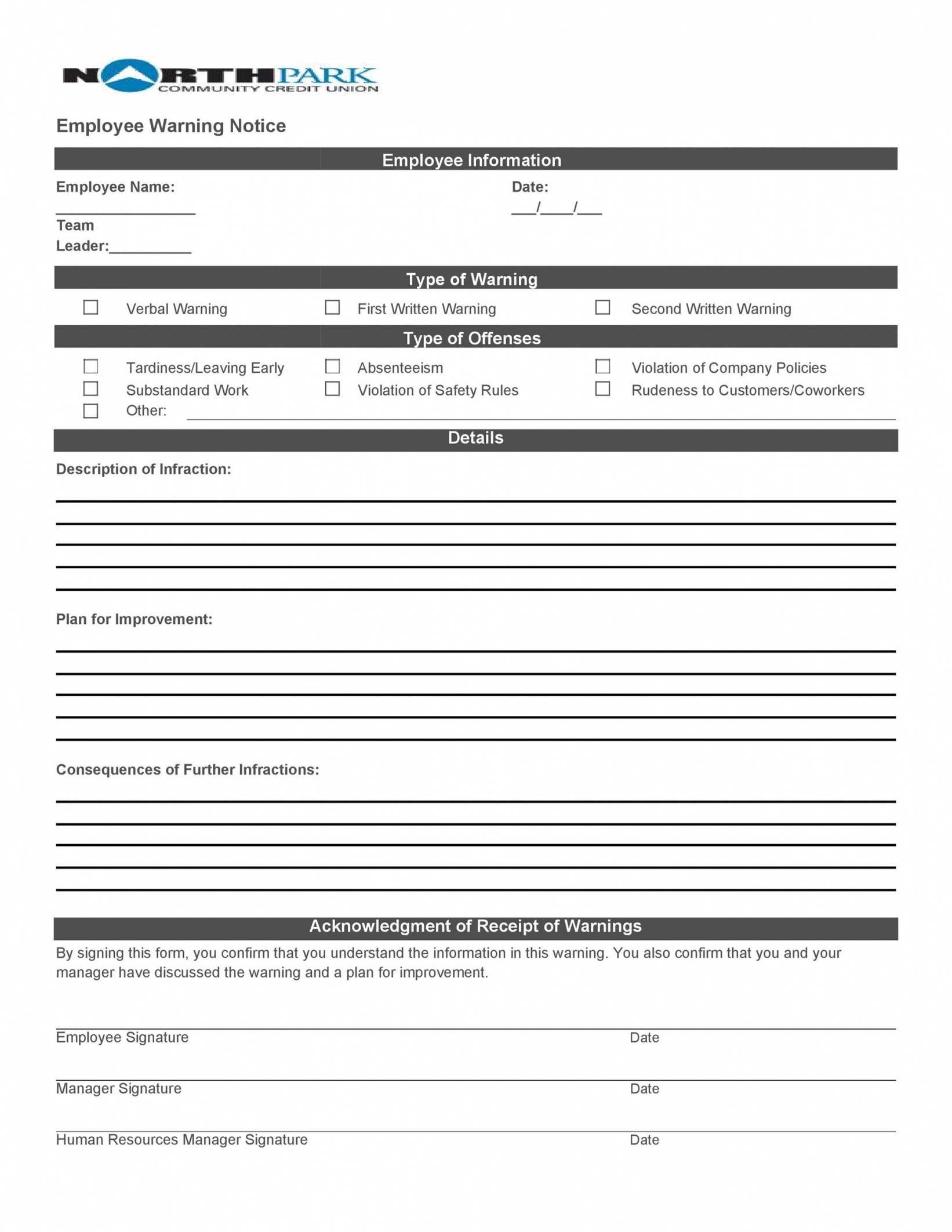 Professional Personnel Action Notice Template Pdf