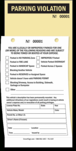 Best Towing Warning Notice Template Excel Sample