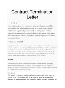 Costum Breach Of Contract Notice Template Doc Sample