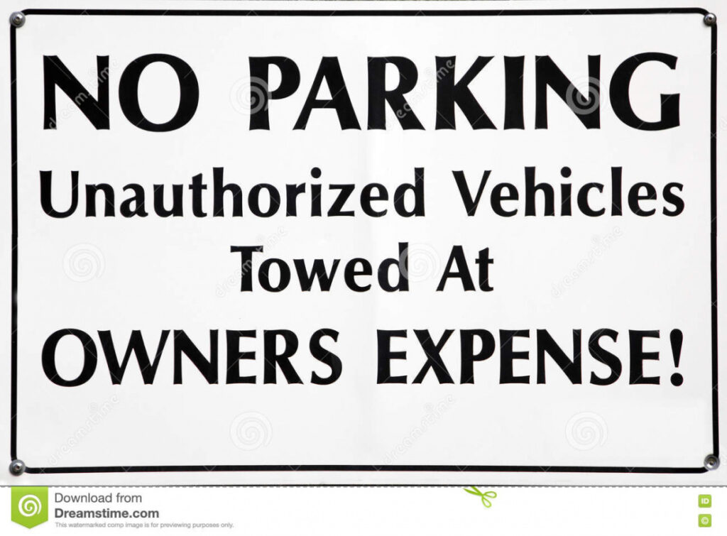 Editable Towing Warning Notice Template PDF Example Tacitproject