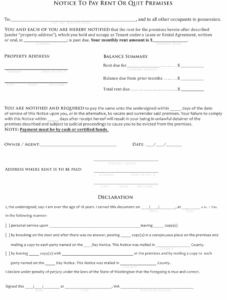 Editable Utility Shut Off Notice Template Excel