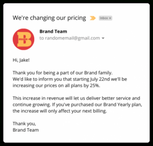 Free Salon Price Increase Notice Template Word Sample