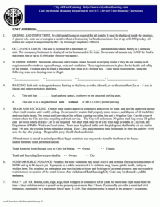 Professional Illegal Parking Notice Template Pdf