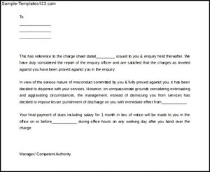 Free Redundancy Counter Notice Letter Template Word Sample