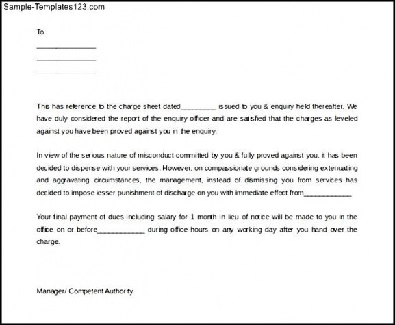 Free Redundancy Counter Notice Letter Template Word Sample