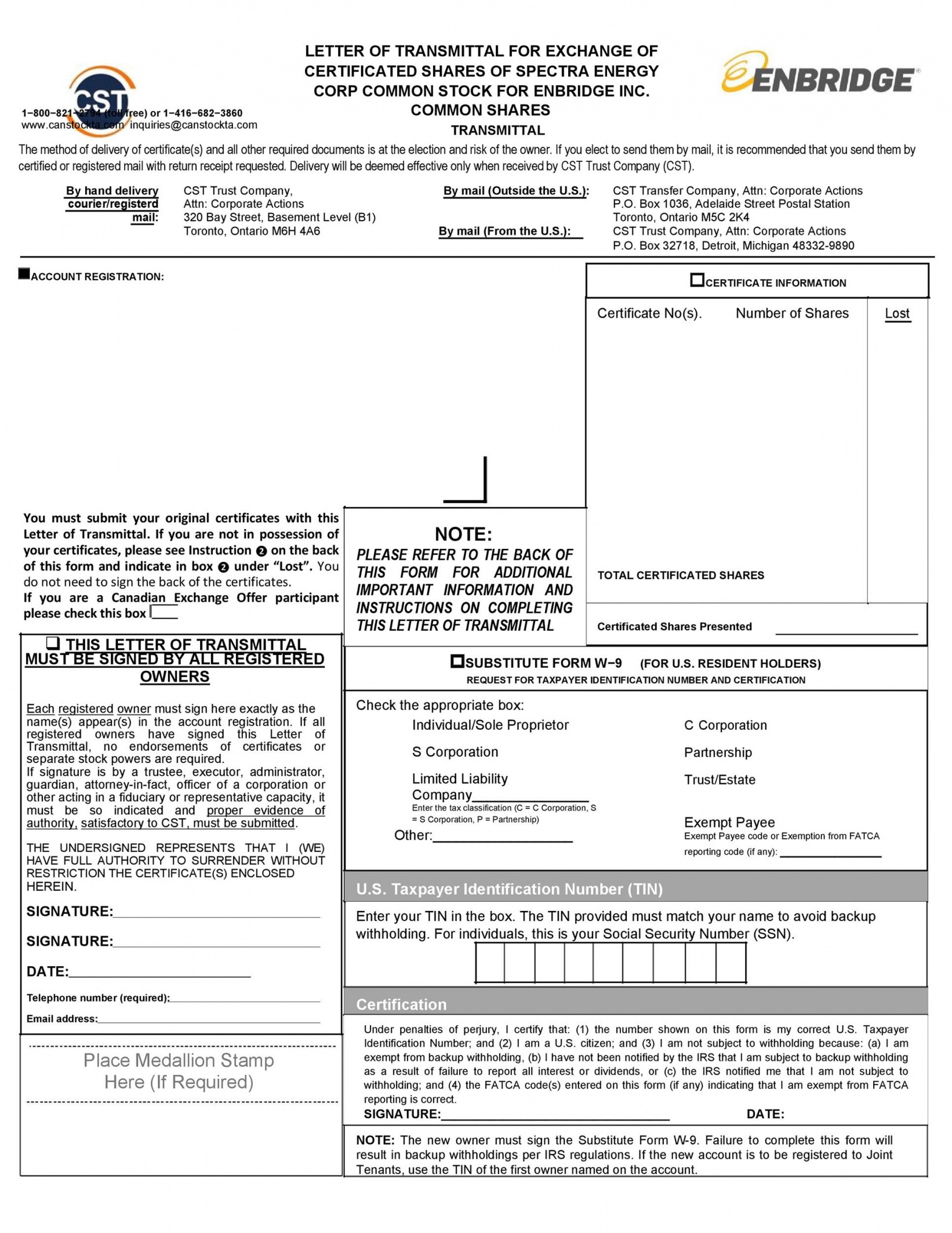 Costum Document Transmittal Note Template Doc Example