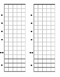 Guitar Note Template