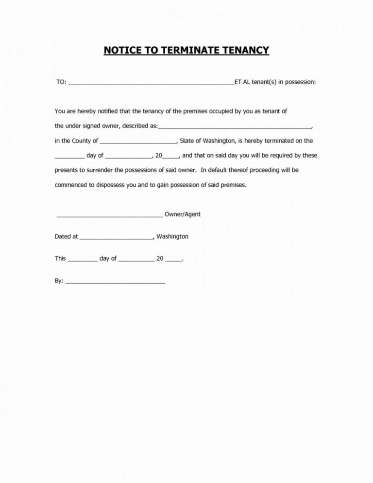 Costum Handing In Tenancy Notice Template Pdf Sample Tacitproject 4988