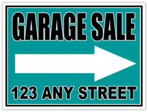 Editable Garage Sale Notice Template
