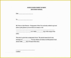 Editable Georgia Eviction Notice Template Doc Sample