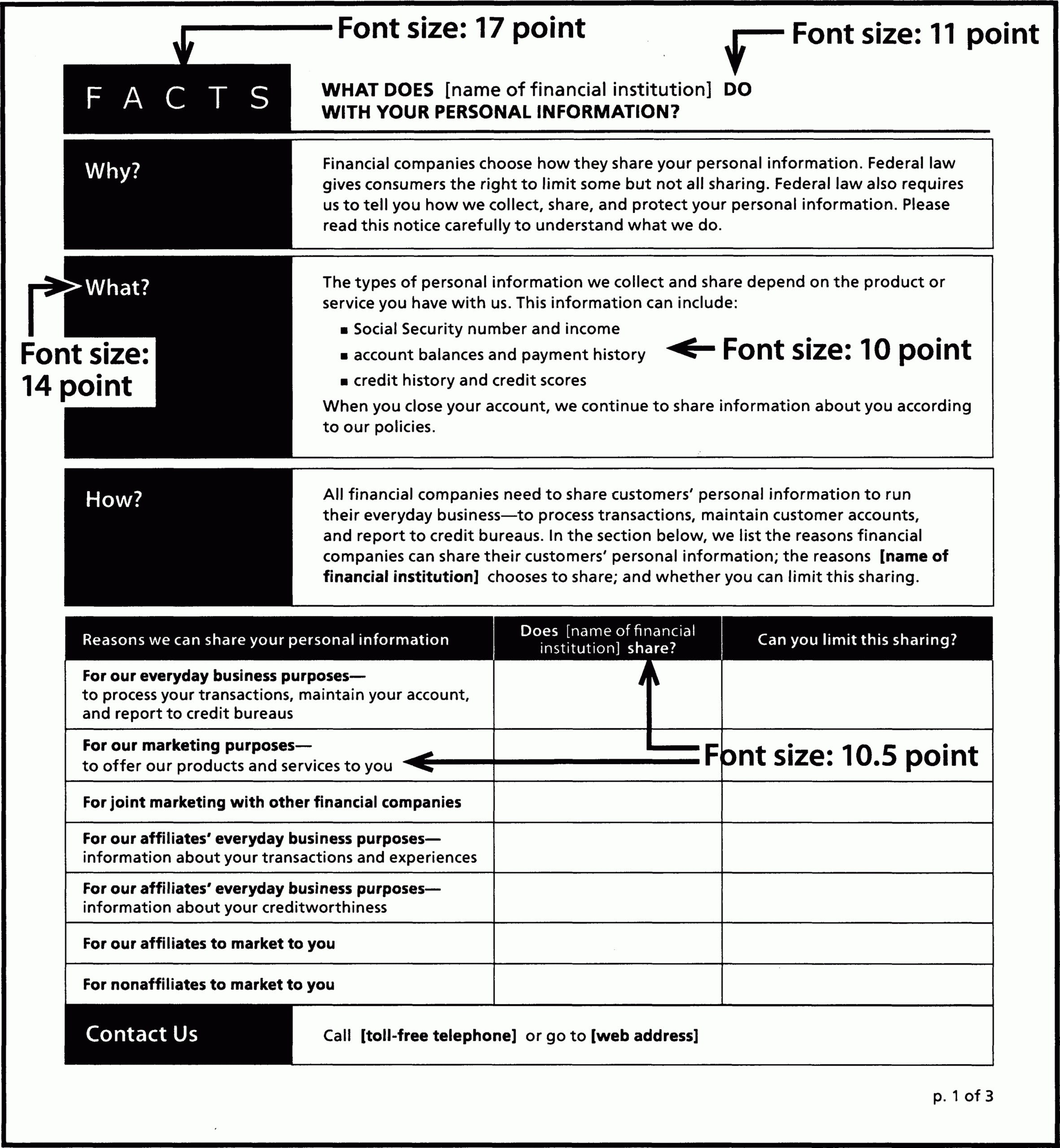 Editable Glba Privacy Notice Template Excel Sample Tacitproject