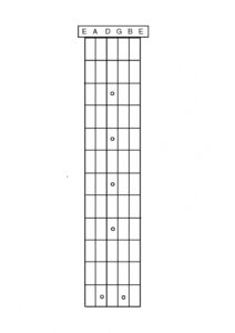 Guitar Note Template Doc Sample